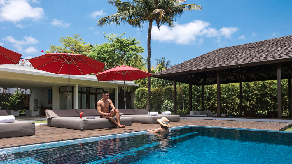 Villa Kalyani - Relaxing pool area